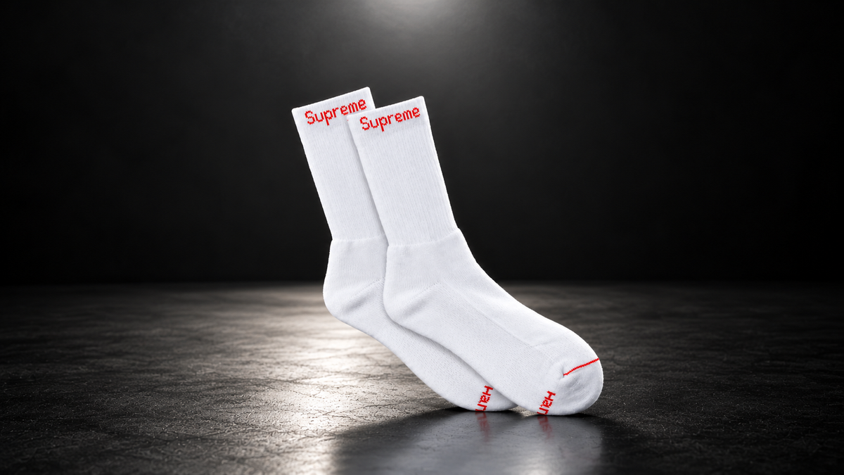 Inspired By "Supreme White Socks"